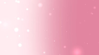 Hafif Parıltı ve Yüzen Parçacık Parıltısı ile Açık Gül Gradyan Arkaplanı