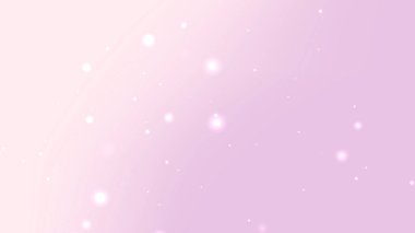 Yüzen Parıldayan Işık Parçacıkları ile Yumuşak Pembe Pastel Gradyan Arkaplanı