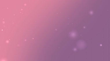Yumuşak Pembe Pembe Gradyan Parıltı Parçacık Arkaplanı Yüzen Işık Bokeh Hareketi