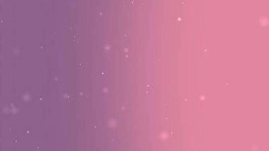 Pastel Gül Violet Pürüzsüz Gradyan Arkaplanı Hafif Işıltı Parçacıkları Canlandırması