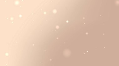 Şeftali Gradyan Arkaplanı Zarif Parıltı Parçacıkları ve Yumuşak Işık Efekti