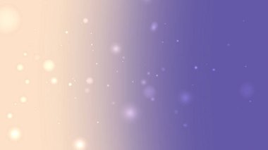 Mor 'dan Bej' e Kıvılcım Arkaplanı Yüzen Bokeh Işığı Efektleriyle