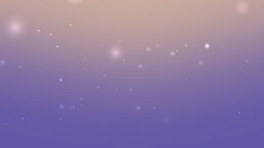 Hafif Mor Pastel Gradyan Arkaplanı Parıltı Parçacıkları ve Işık Parıltısı