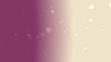 Hafif Parıltı Parçacık Işık Hareketiyle Mor Krem Gradyan Arkaplanı