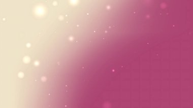 Yüzen Parıltı Parçacıkları ve Yumuşak Işıklı Gül Gradyan Arkaplanı