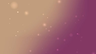 Ilık Bej 'den Pembe Gradyan Arkaplanına Yumuşak Parıldayan Parçacıklar ve Hafif Bokeh