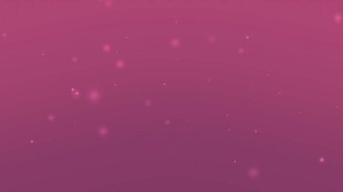 Derin Pembe Gradyan Arkaplanı Yumuşak Yüzen Parıldayan Parçacıklar ve İnce Parıltı