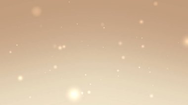 Yumuşak süzülen parlak ışık efektleriyle yumuşak bej renk dereceli arkaplan