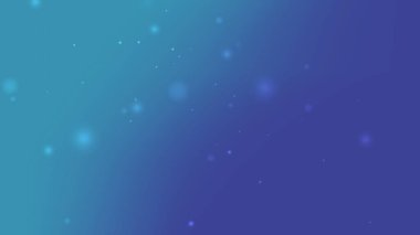 Mavi Teal Gradyan Parıldayan Parçacık Işığı Efektiyle Soyut Arkaplan