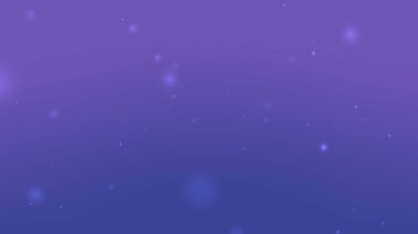 Mor Soyut Gradyan Arkaplan Hafif Işıltılı ve Yüzen Parçacıklar