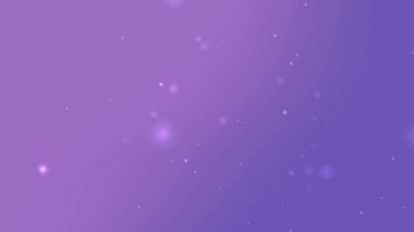 Hafif Parıltı Parçacıkları ve Rüya Işığı Efekti ile Mor Gradyan Soyut Arkaplan