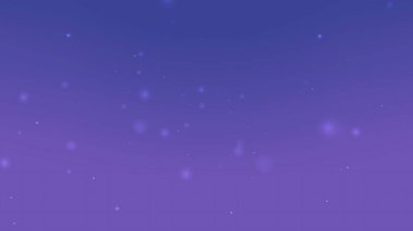 Soyut Mor Arkaplan Yumuşak Parıltı Parçacıkları ve Pürüzsüz Parıltı Hareketi