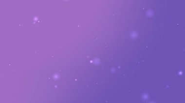 Yaratıcı Hareket İçin Yüzen Işık Noktalarıyla Mor Gradyan Arkaplanı
