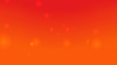 Parlak Kırmızı Turuncu Derece Arkaplan Parlayan Işık ve Yumuşak Parlak