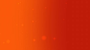 Ilık Turuncu Kıvılcım Parçacık Arkaplanı Yumuşak Parlak Işık Efektleriyle