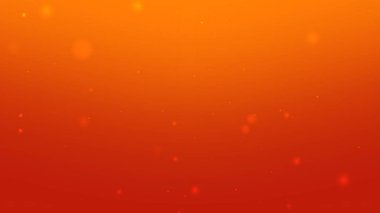 Yumuşak Turuncu Gradyan Soyut Arkaplan Hafif Işıltı Parçacığı ve Işık Işıltısı