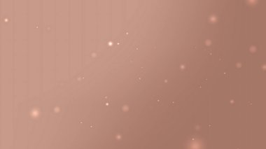 Yüzen Işık Parçacıkları ve Yumuşak Gradyan ile Bej Parlak Arkaplan