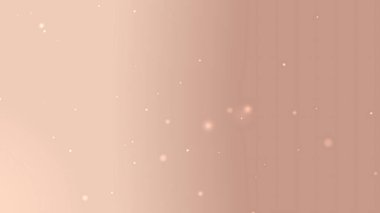 Şeftali Özeti Yüzen Parçacıklar ve Yumuşak Işık Arkaplanı