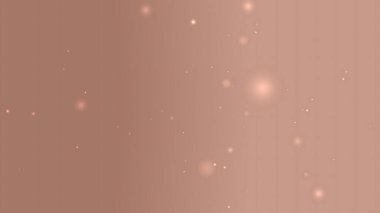 Yüzen Işık Parçacıkları ve Hafif Parıltı Hareketiyle Yumuşak Kızarık Arkaplan