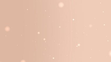 Şeftali Parıltısı Parçacık Arkaplanı Yumuşak Yüzen Işık CanlandırmasıName