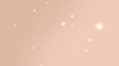 Yumuşak Bej Gradyan Parıltı Parçacık Arkaplanı Değişen Işık ve Parıltı Efekti