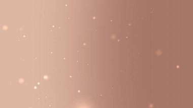 Kahverengi Gradyan Soyut Işık Parçacıkları ile Parlak Arkaplan