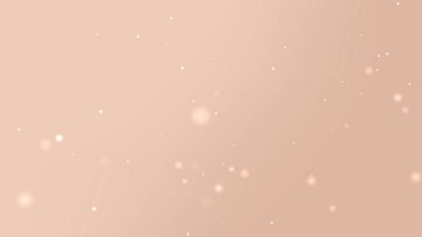 Hafif Bej Minimum Parıltı Parçacık Arkaplanı Yumuşak Parıltı ve Yüzen Efekt