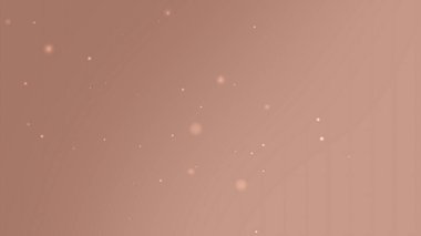 Yüzen Parıltılar ve Yumuşak Işık Atmosferli bej Gradyan Arkaplanı