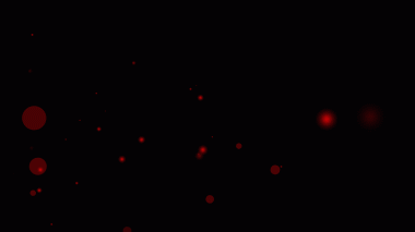 Yüzen Daireler Alfa Kanalı ile Soyut Kırmızı Parlayan Parçacık Örtüsü