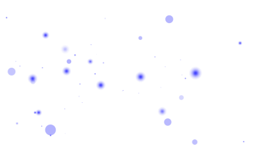 Süzülen Mavi Işık Parçacığı Şeffaf Arkaplanlı Parıltı