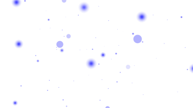 Soyut Mavi Parçacık Parıltısı Saydam Arkaplan Üzerinde Animasyon