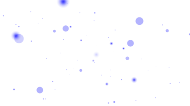 Soyut Mavi Parçacık Kabarcığı Şeffaf Arkaplanda Yumuşak Işıltı ile Kaplama CanlandırmasıName
