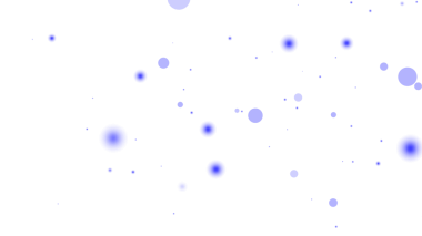 Mavi Işık Parçacıkları ve Alfa Kanalı ile Kabarcık Parıltısı Örtüsü