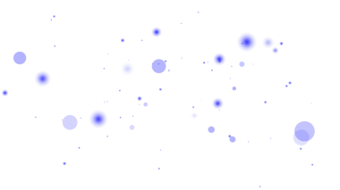 Soyut Mavi Parçacık Kıvılcımlı Yüzen Noktalar Hareketi Saydam Arkaplanda
