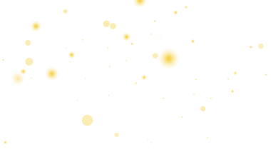 Şeffaf Arkaplanda Işıldayan Çemberlerle Lüks Altın Parçacık Işığı Örtüsü