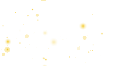 Alfa Kanalında Parlayan Dairesel Parıltılarla Zarif Altın Işık Parçacığı Örtüsü