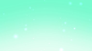 Soyut Turkuaz Işık Arkaplanı Hafif Yüzen Parıltı Efektleri