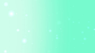 Hafif Parıltı Parçacıkları ve Rüya Işığı Atmosferiyle Yumuşak Yeşil Gradyan Arkaplanı