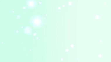 Taze Naneli Pastel Işıldayan Işık Elementleriyle Parlak Arkaplan