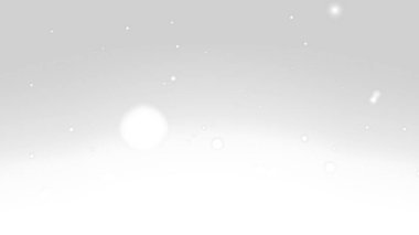 Soyut Gri Parıltı Parçacık Arkaplanı Yumuşak Parıltı ve Yüzen Işık Efekti