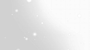 Soyut Işık Gri Parçacık Arkaplanı Hafif Parıltı ve Yüzen Kıvılcım Elementleri