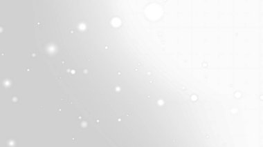 Yumuşak Beyaz Soyut Parçacık Arkaplanı Yüzen Işık Noktaları Hareketi