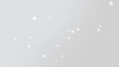 Hafif Işıltı ve Işık Hareketli Beyaz Parıltı Parçacık Arkaplanı