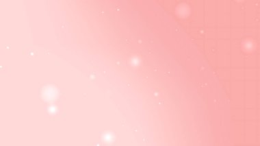 Hafif Pembe Renkli Gradyan Arkaplan Yüzen Işık Işıltısı ve Parıltısı