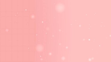 Pembe Işıltılı Arkaplan Yumuşak Gradyan ve Yüzen Işık Parçacıkları