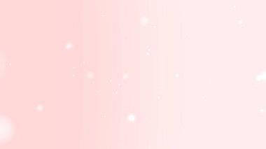 Pastel Pembe Pembe Pürüzsüz Arkaplan Yumuşak Parlayan Parçacıklar ve Yüzen Parıltı Efekti