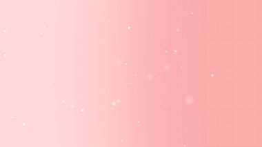 Yumuşak Pembe Gradyan Arkaplanı Yüzen Parıldayan Parçacıklar ve Hafif Işık Parıltısı