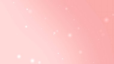 Zarif Tasarım İçin Yüzen Parıldayan Parçacıklarla Yumuşak Pembe Gradyan Arkaplanı