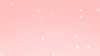 Pastel Pembe Parıltı Parçacık Arkaplanı Yumuşak Işık ve Yumuşak Gradyan