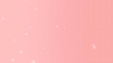 Yumuşak Bokeh ve Temiz Işık Dokusuyla Pembe Parlak Arkaplan